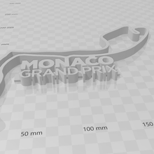 monaco circuito 3d print model - Mito3D