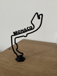 Monako f1 devre formül 1 3d print model - Mito3D