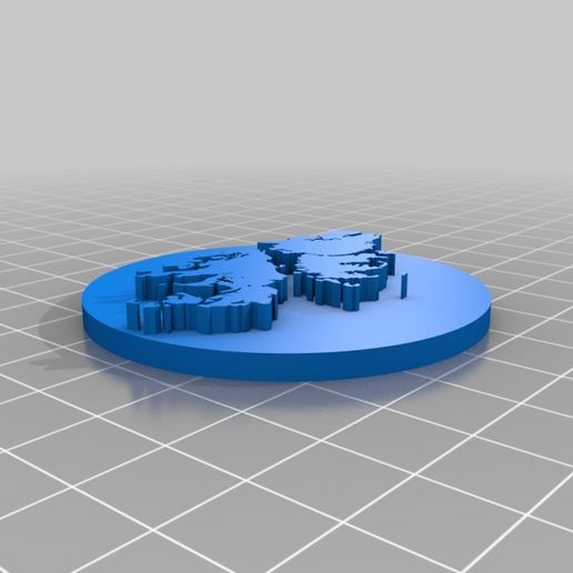 moneda malvinas argentinas Arte islas monedas 3D print model - Mito3D