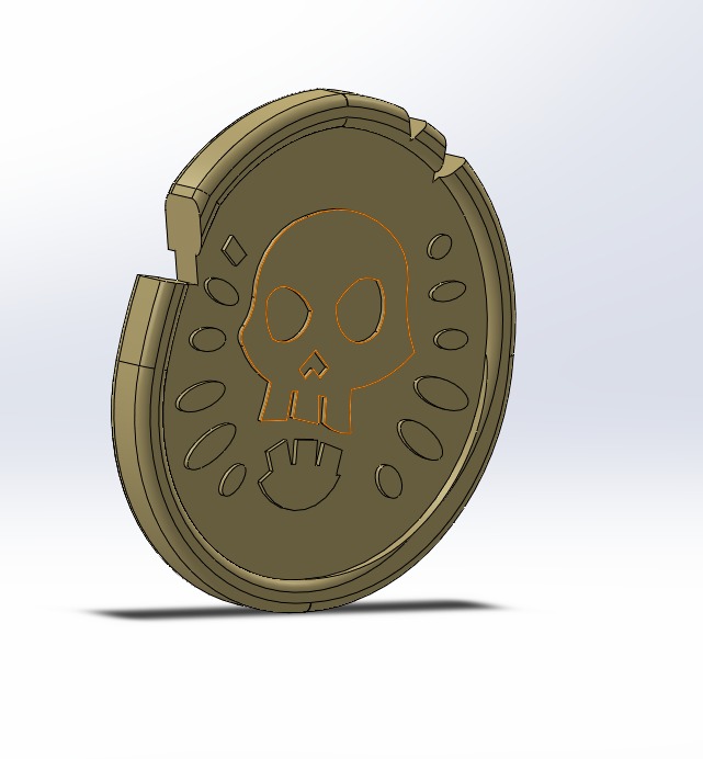 moneda pirata fortnite juego caribe 3D print model - Mito3D