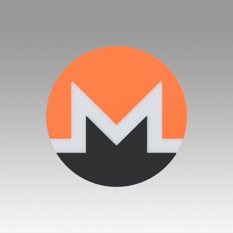 monero crypto currency various cryptocurrency digital electronics financial high logo mining modern money other sign symbol tech 3D print model - Mito3D
