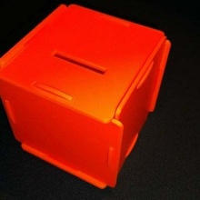 dinero caja contenedores 3d print model - Mito3D