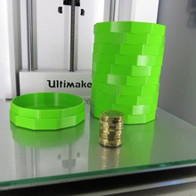 caja de dinero casa organización 3d print model - Mito3D