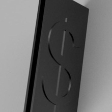 Geld Clip 3d print model - Mito3D