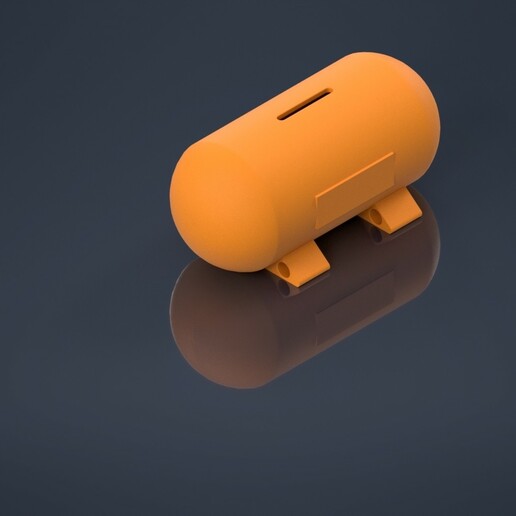 money tank box toy 3D print model - Mito3D