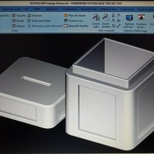 Sparbüchse Deckel Box Schweinchen Bank 3d print model - Mito3D