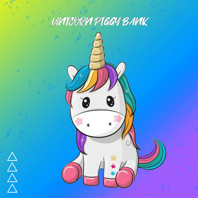 moneybox unicorn unicornio hucha piggy bank alcanc a 3d print model - Mito3D