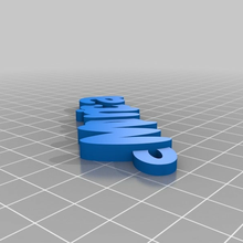 Monica özelleştirilmiş organizasyon 3d print model - Mito3D