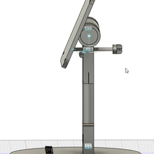 Monitor Base Werkzeug Bewegung 3d print model - Mito3D