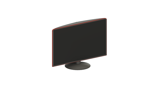 monitör ekran oyun monitör ekran tv televizyon 3d print model - Mito3D