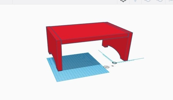 monitör destek masa mobilya ofis pc sıra 3d print model - Mito3D