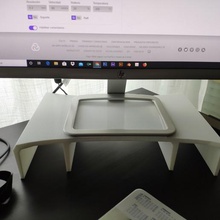 monitor support home 3d print model - Mito3D