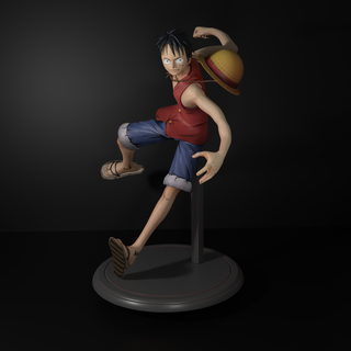 maymun luffy oyun anime fantezi manga parça Mugiwara Mugiwaranoluffy hasır Şapka macera korsan neşe 3d print model - Mito3D