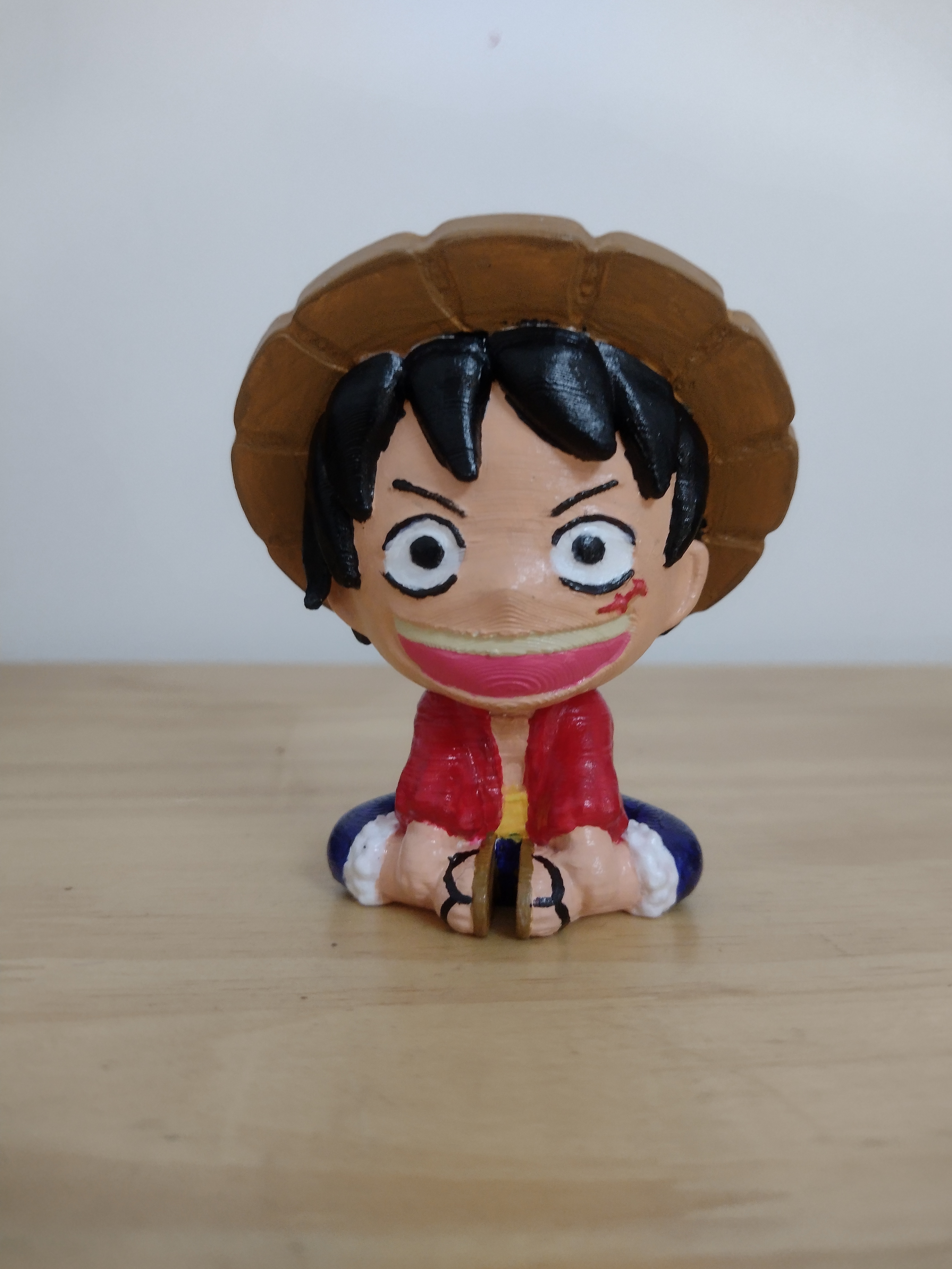 affe ruffy chibi stück anime manga funko 3D print model - Mito3D