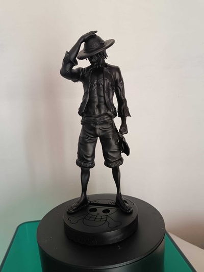 monkey d luffy pirate monkeydluffy onepieces printable supported miniature 3d print model - Mito3D