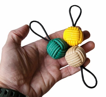 monkey fist keychain paracord style keychain paracord toy keychains jewelry keys  3d print model - Mito3D