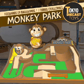 monkey park tokyo diecast toys marble run track tilt toy game new mario super kart nintendo 3d print model - Mito3D