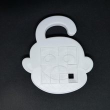 4x4 monkey sliding puzzle game puzzles 3d print model - Mito3D