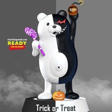 monokuma - trick treat art bear monster 3dprint statue figure 3dprinting teddy pumpkin halloween 3d print model - Mito3D