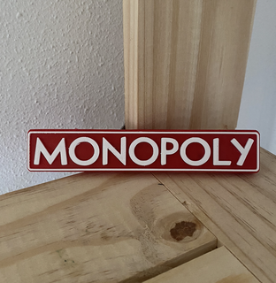 monopolio logo juego 3d print model - Mito3D
