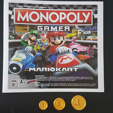 monopole de mario kart pièces jeu jeux 3d print model - Mito3D