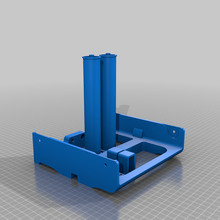 monoprice delta pró 608zz ampla carretel suporte ferramenta impressora lerdge mpdp 3d partes 3d print model - Mito3D