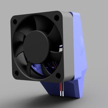 monoprice mini fan duct upgrade 40mm tool 3dprinter cooling hotend mods select 3d printer parts 3d print model - Mito3D