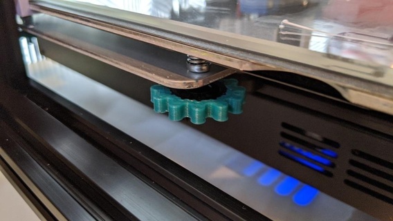 monoprice mp10 bed level knob leveling 3d printer accessories 3d print model - Mito3D
