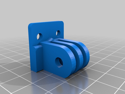 monoprice select mini gopro mount Tools 3d printer accessories 3d print model - Mito3D