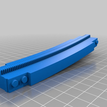 monorail five-brick-ramp lego compatible construction_toys 3d print model - Mito3D