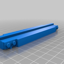 monorail track lego compatible construction_toys 3d print model - Mito3D