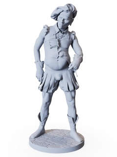 monsieur Art soldier henchman 3d print model - Mito3D
