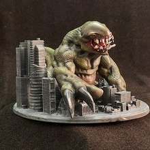 Monster Moster Pazifik Rand Spielzeug sla Zahl 3d print model - Mito3D