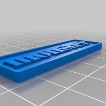 monstruo personalizado sign_logos 3d print model - Mito3D