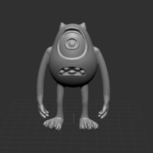 monstre 3d cyclope personnage 3d print model - Mito3D