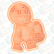monstre biscuit coupeur ensemble timbre biscuits coupeurs Halloween dessin animé vacances zombi 3d print model - Mito3D
