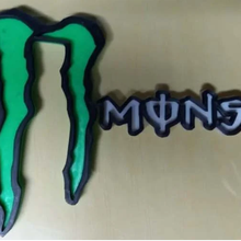 monster energy signs enegry 3d print model - Mito3D