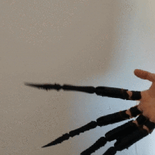 monster Fingern gadget Kostüm - Mechanismus design claw artikuliert 3d print model - Mito3D
