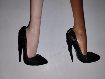 monstre haute Elvira crâneecteur chaussures déjà poupée Douane 3d print model - Mito3D