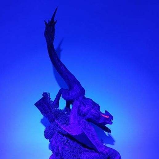 monster hunter Welt iceborn - nargacuga Kunst Kreaturen 3D print model - Mito3D