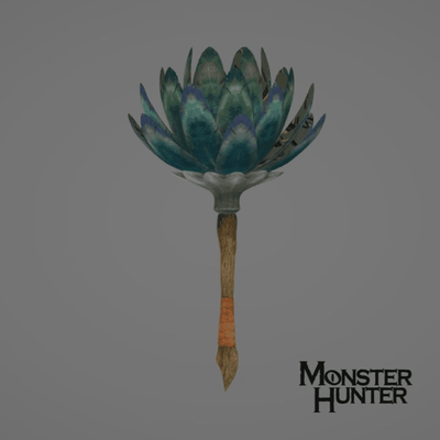 mostro cacciatore mondo pukei martello gioco aumento modello diavoli zinogre odogaron rathalos rathian capcom 3d giocattolo cosplay lowpoly 3d print model - Mito3D