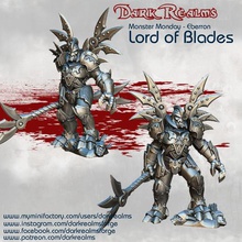 monster monday - eberron lord blades game games warforged dungeons dragons 3d print model - Mito3D