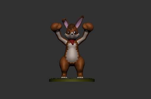 monster rancher hare Various 3d print model - Mito3D
