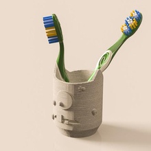 monster toothbrush holder kids home toothpaste toothbrushholder children 3d print model - Mito3D