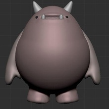 monster toy game minitoy 3d print model - Mito3D