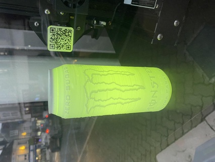 monstro ultra paraíso energizando taurina latas lito 3d print model - Mito3D