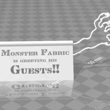 monsterfabric l'accueil invités support bureau signs_logos 3d print model - Mito3D