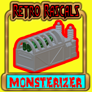 monsterizer Art monsters halloween scooby doo werewolf ghosts spooks remco monsteriser playmobil kenner 3d print model - Mito3D