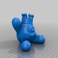 monstre cool bob facile amusement drôle mini support no soutien pop impression 3d print model - Mito3D