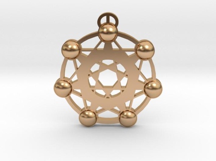 Monteau po Piemonte colheita círculo pingente 3d print model - Mito3D